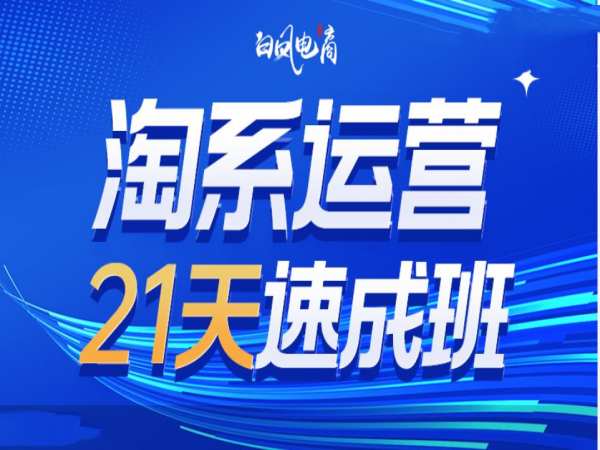 淘系运营21天速成班35期，年前最后一波和2025方向-朽念云创