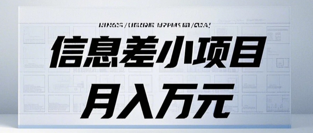 信息差小项目：国内外视频代下载，项目操作简单零成本零门槛月入过万-朽念云创